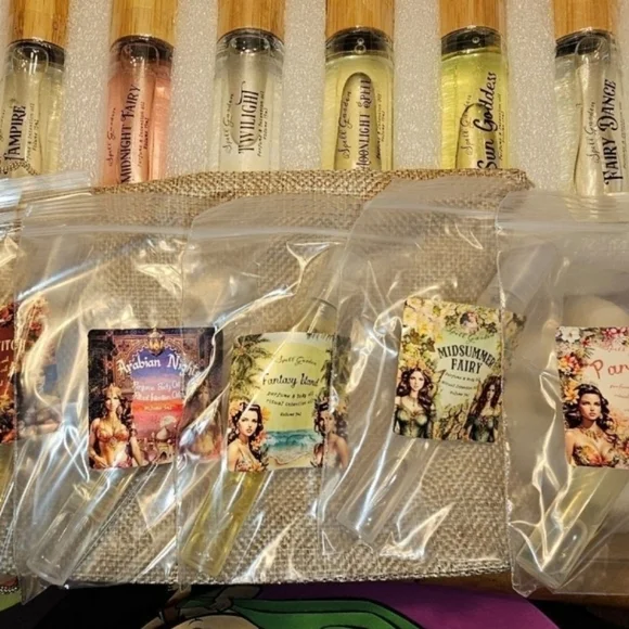 Set of 11 Spell Garden Body, Ritual, and/or Intention Oils - Picture 2 of 11